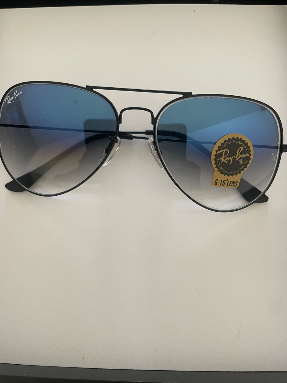 Ray-Ban Black Aviator RB3026 Temple Arm